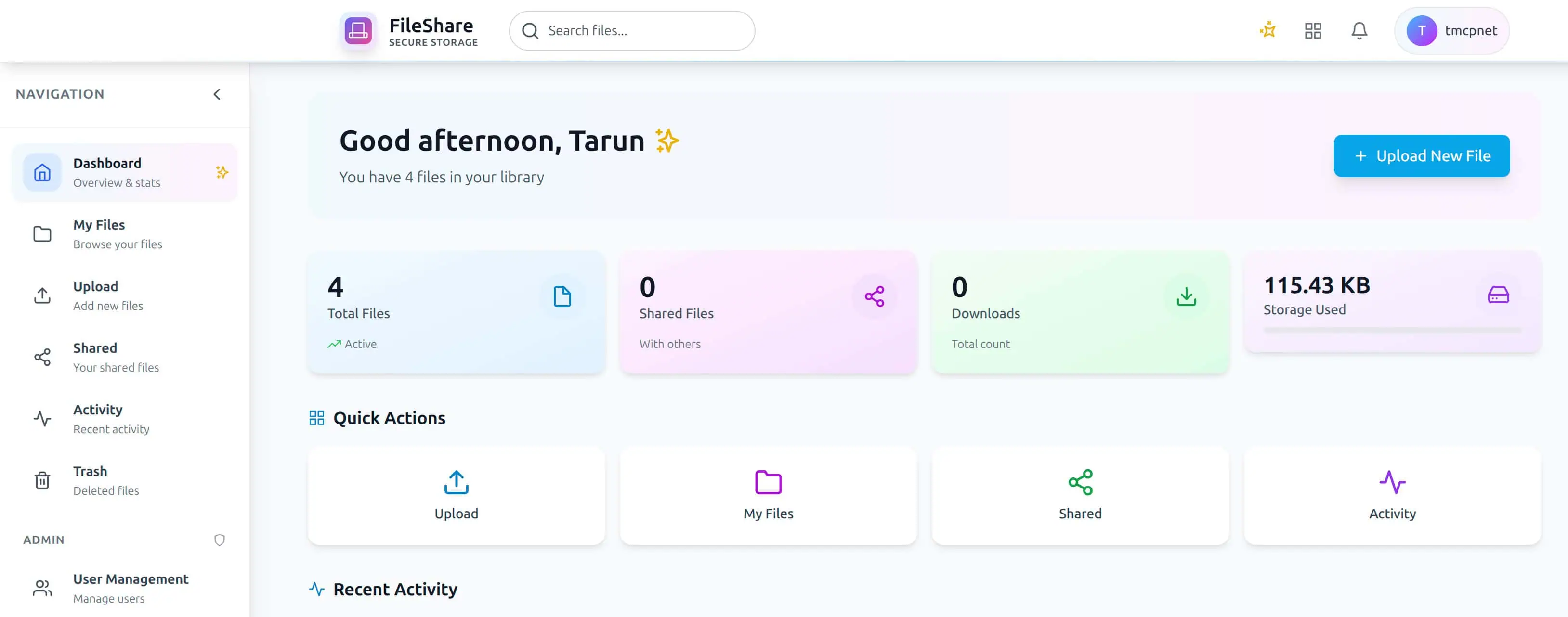 File Sharing Platform